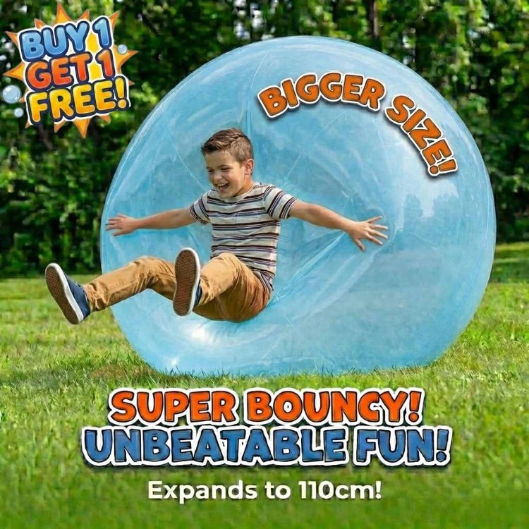Giant Jelly Balloon Ball - Super Durable Inflatable Bubble Ball for Kids Outdoor Play (Buy 1 Get 1 FREE) - Image 3