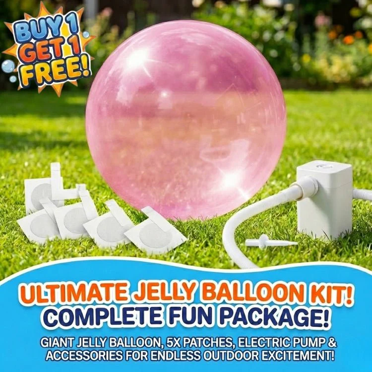 Giant Jelly Balloon Ball - Super Durable Inflatable Bubble Ball for Kids Outdoor Play (Buy 1 Get 1 FREE) - Image 8