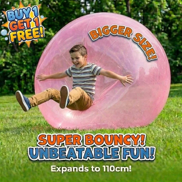 Giant Jelly Balloon Ball - Super Durable Inflatable Bubble Ball for Kids Outdoor Play (Buy 1 Get 1 FREE) - Image 9