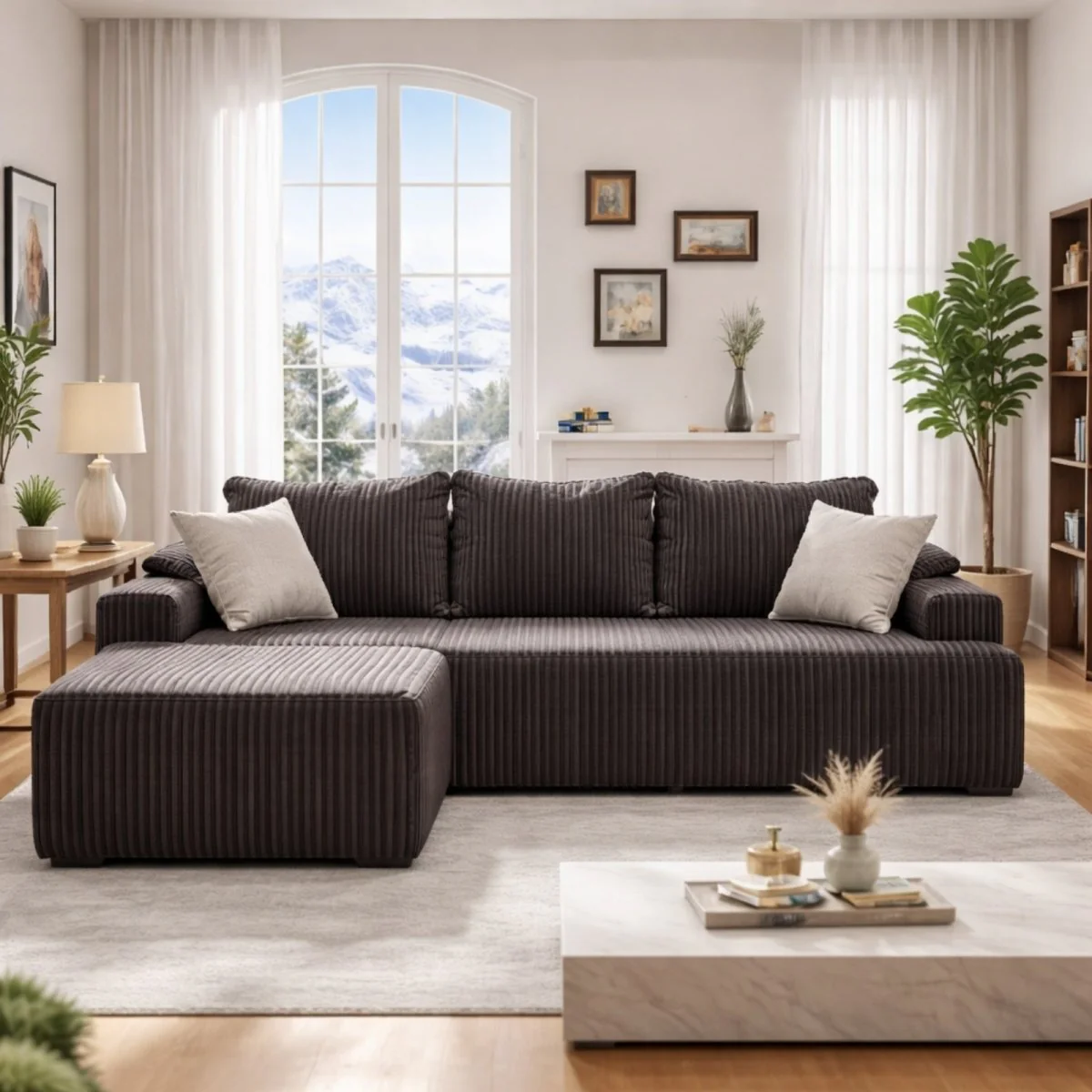 The Altitude Modular | Deep-Seat Cloud Sectional & Ottoman - Image 4