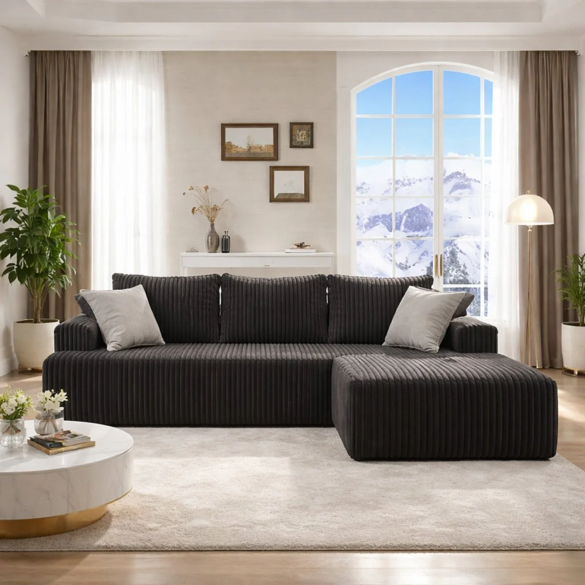 The Altitude Modular | Deep-Seat Cloud Sectional & Ottoman - Image 5