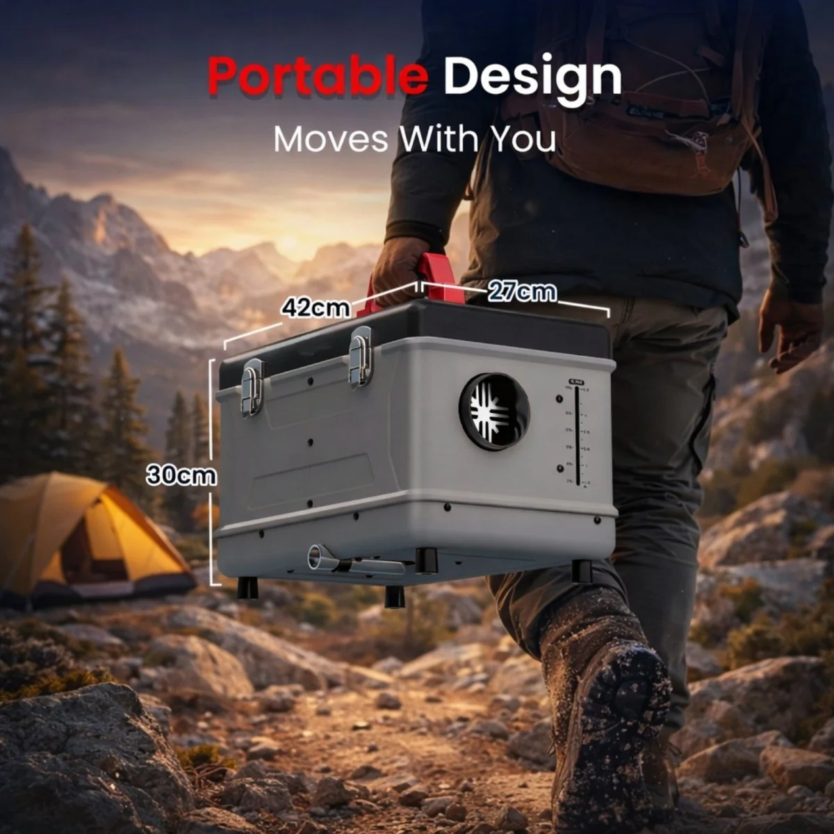Portable Diesel Air Heater 5kW 12V All-in-One Unit with Smart App & Remote Control - for RV, Cabin, Camping Tent, Garage, Boat & Workshop | Kouvr - Image 4