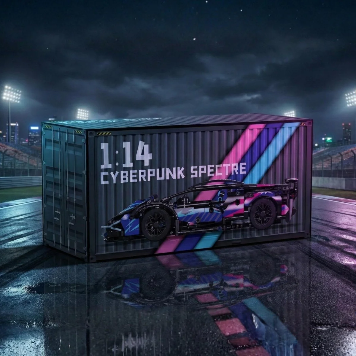Cyberpunk Spectre Supercar - Image 9