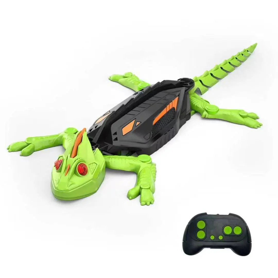 Remote Control Wall Climbing Chameleon Toy – Gravity-Defying Gecko with LED Lights & Flexible Movement for Kids - Image 6