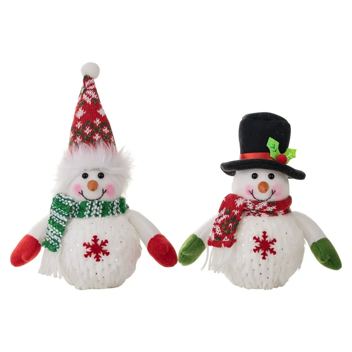 Glowing Christmas Snowman Duo - Image 6