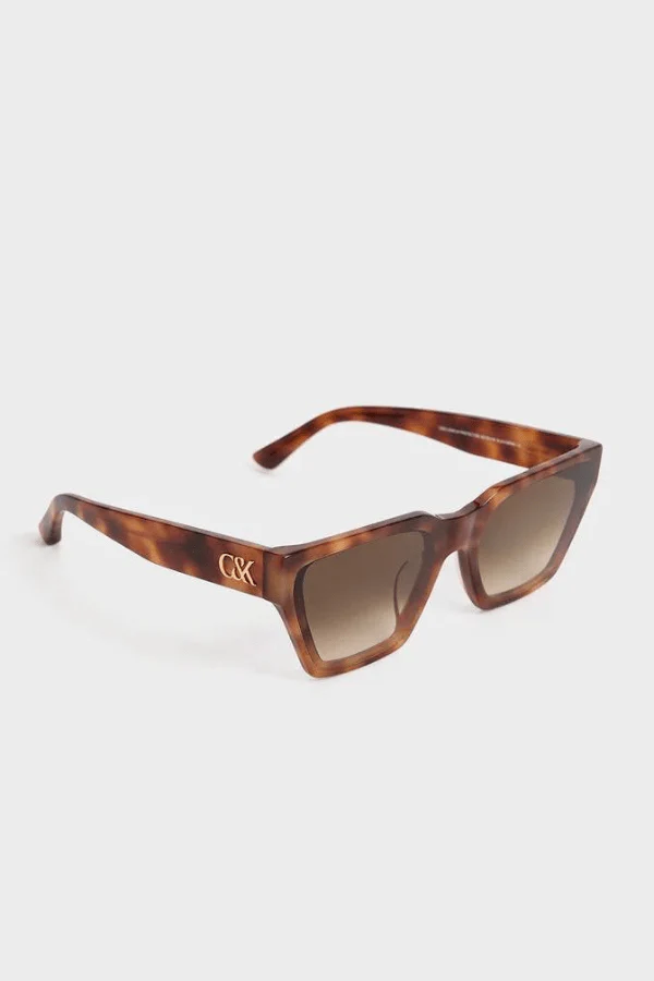 Melissa Tortoiseshell Angular Sunglasses - Image 6