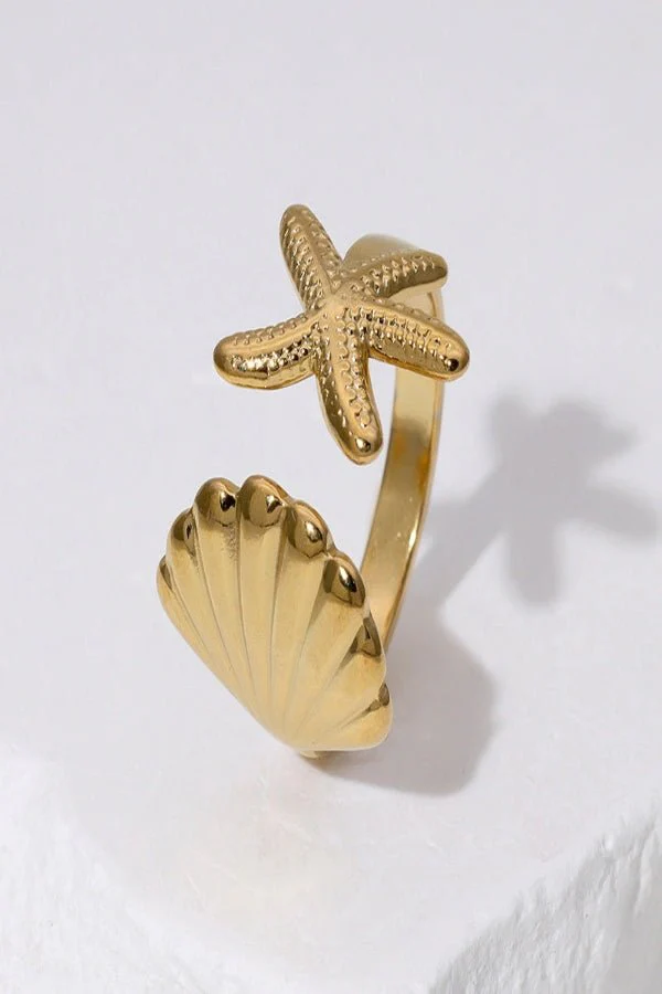 Mikaela Starfish Open Ring - Image 2