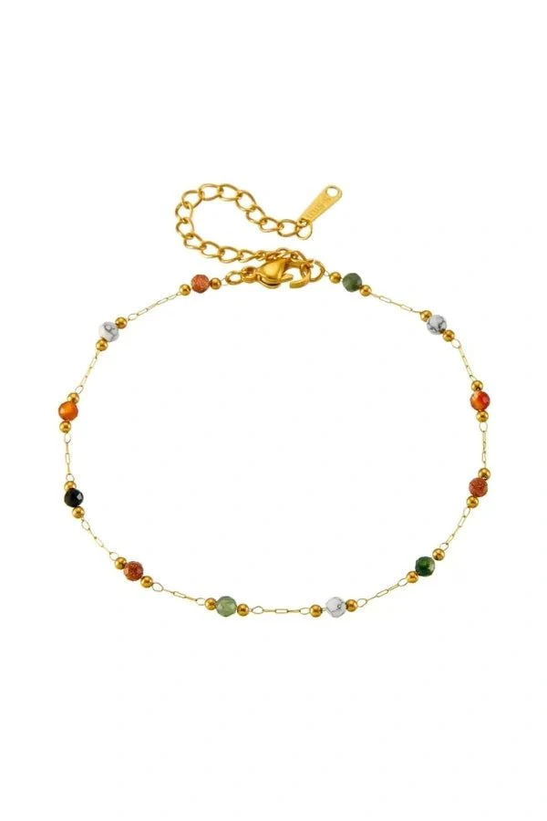 Minerva Rainbow Beaded Bracelet - Image 3