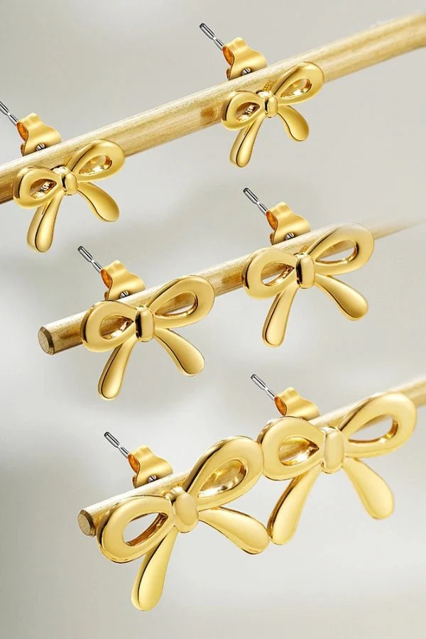 Monique Bow Earrings - Image 7