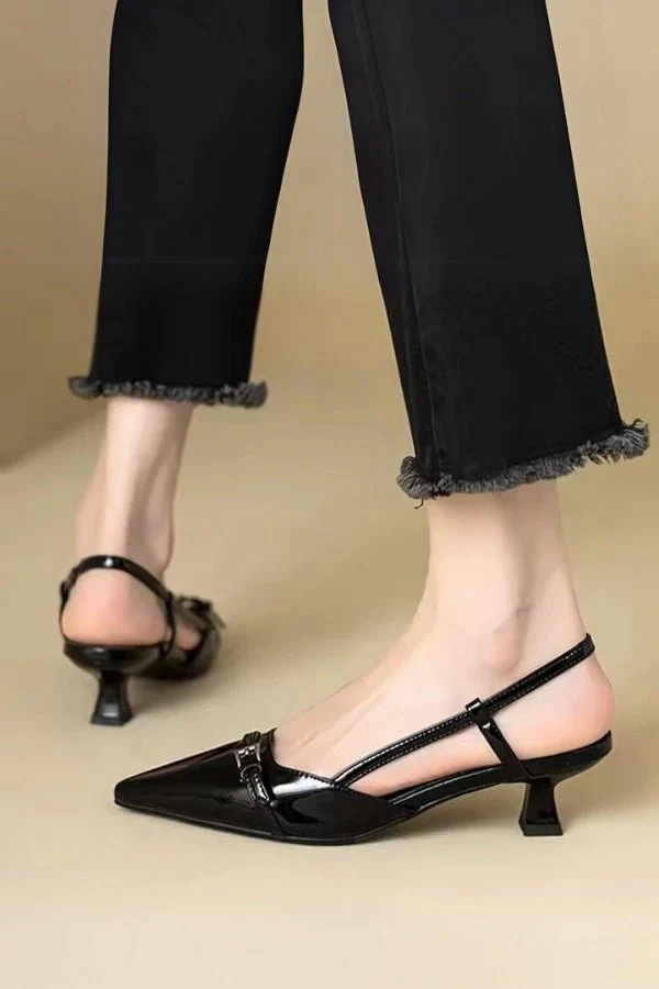 Morgan Slingback Heels - Image 10