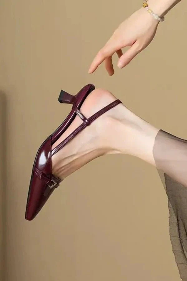 Morgan Slingback Heels - Image 6