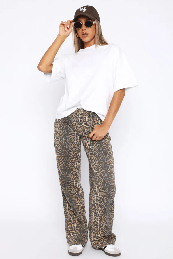 Nola Leopard Jeans - Image 5