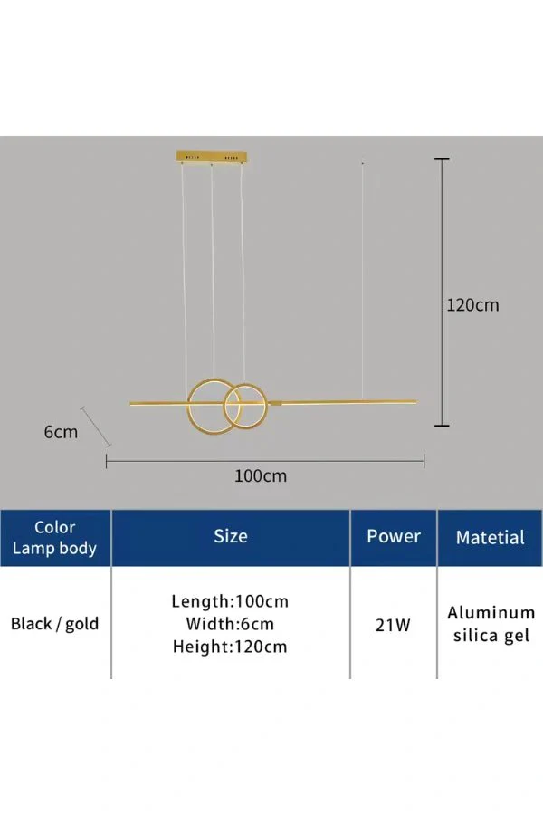Nordic Led Chandelier - Image 5