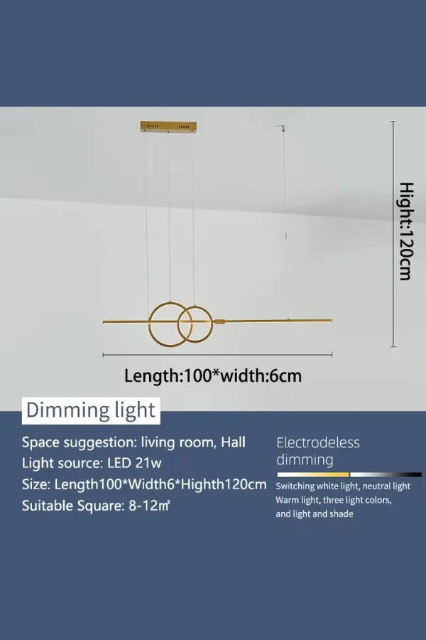 Nordic Led Chandelier - Image 7