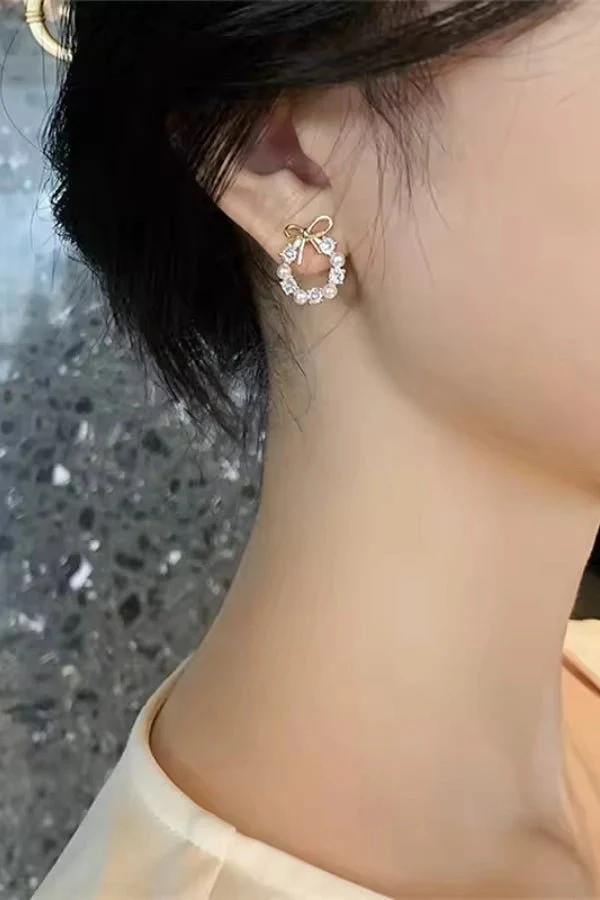 Pearl Drop Earrings - Image 15