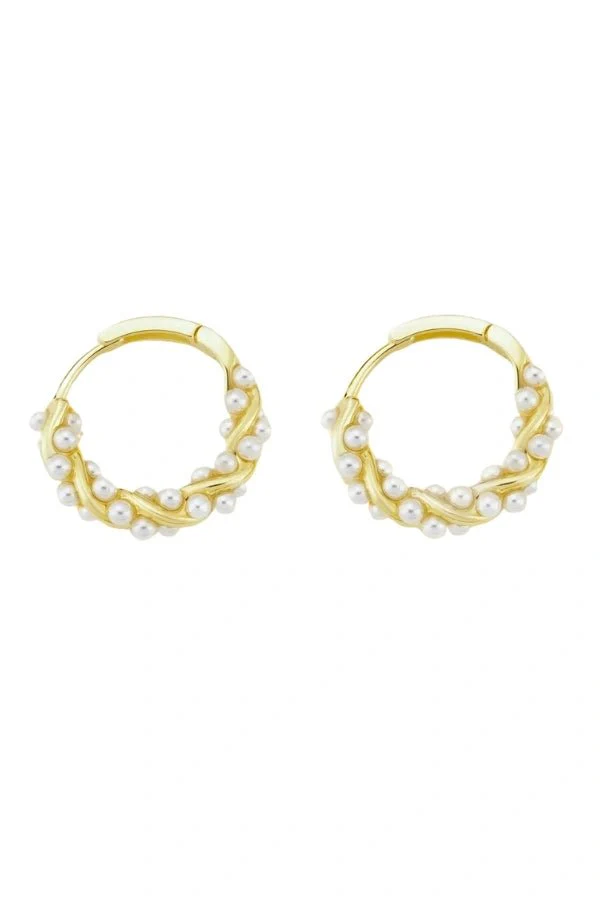 Pearl Drop Earrings - Image 8