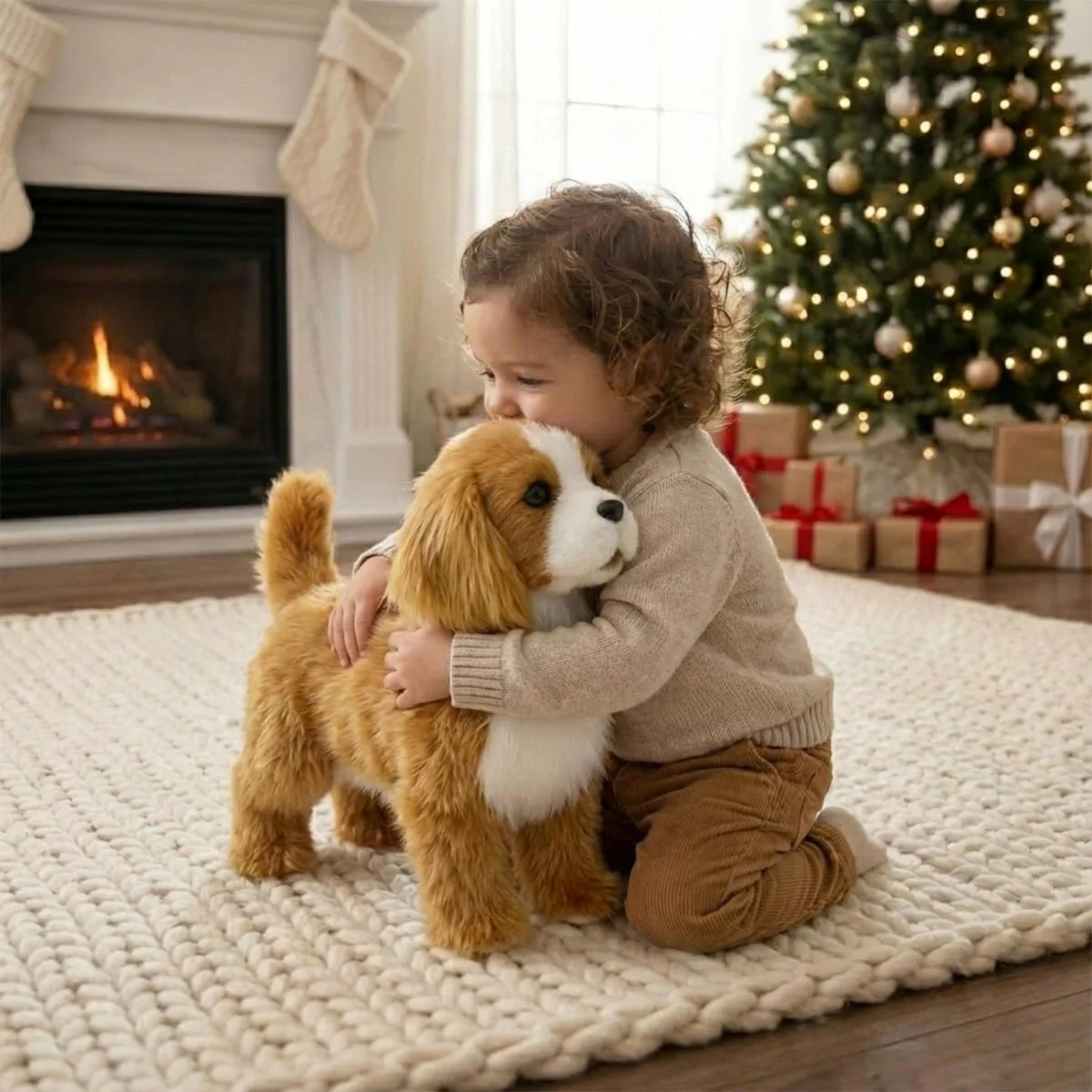 Realistic Interactive Robot Puppy – Cavalier King Charles Spaniel Toy | Walks, Barks & Wags Tail - Image 8