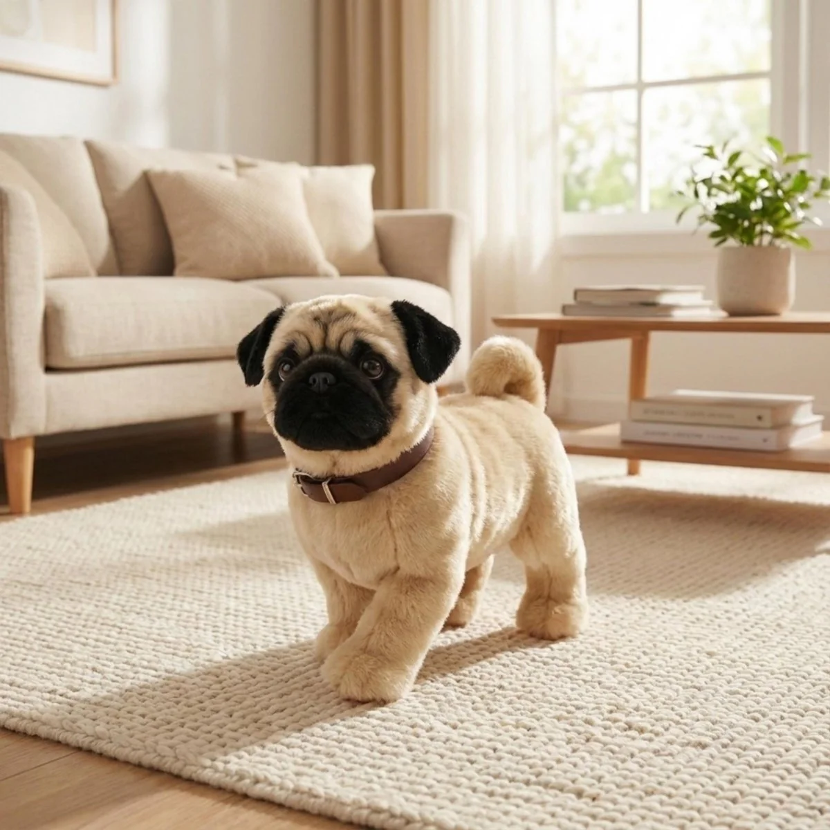 Realistic Interactive Robot Pug – Walking & Barking Electronic Puppy Toy for Kids - Image 2