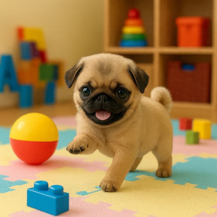 Realistic Interactive Robot Pug – Walking & Barking Electronic Puppy Toy for Kids - Image 3