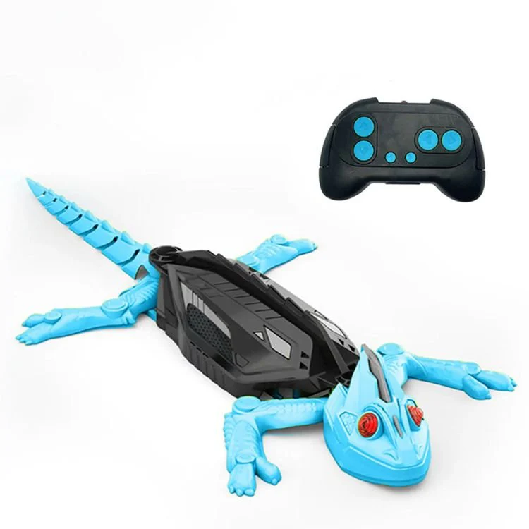 Remote Control Wall Climbing Chameleon Toy – Zero Gravity Lizard with LED Lights for Kids - Image 7