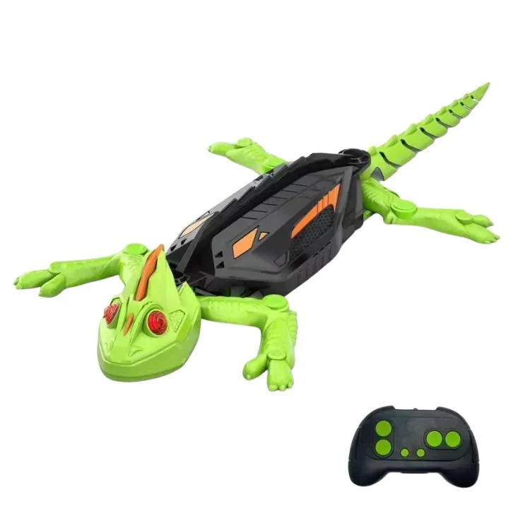 Remote Control Wall Climbing Chameleon Toy – Zero Gravity Lizard with LED Lights for Kids - Image 8