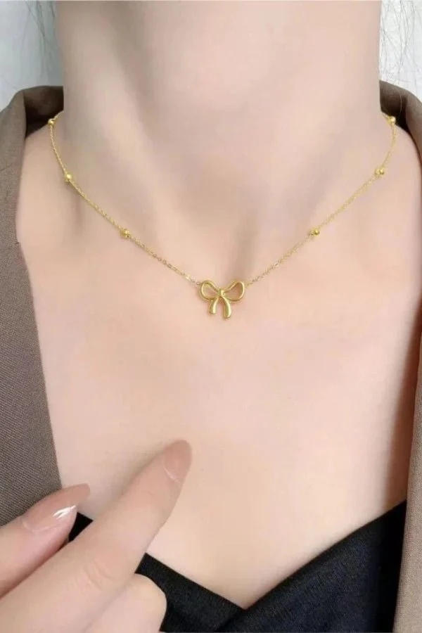 Ribbon Necklace - Image 5