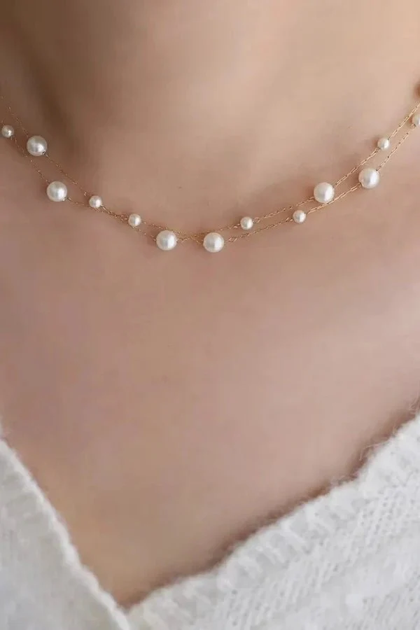 Rochelle Cascade Necklace - Image 2