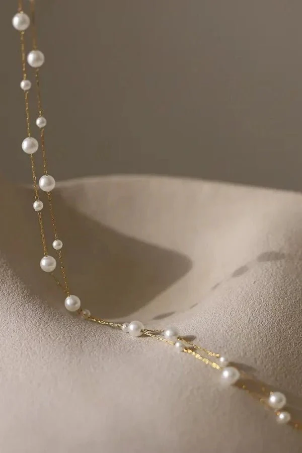 Rochelle Cascade Necklace - Image 6