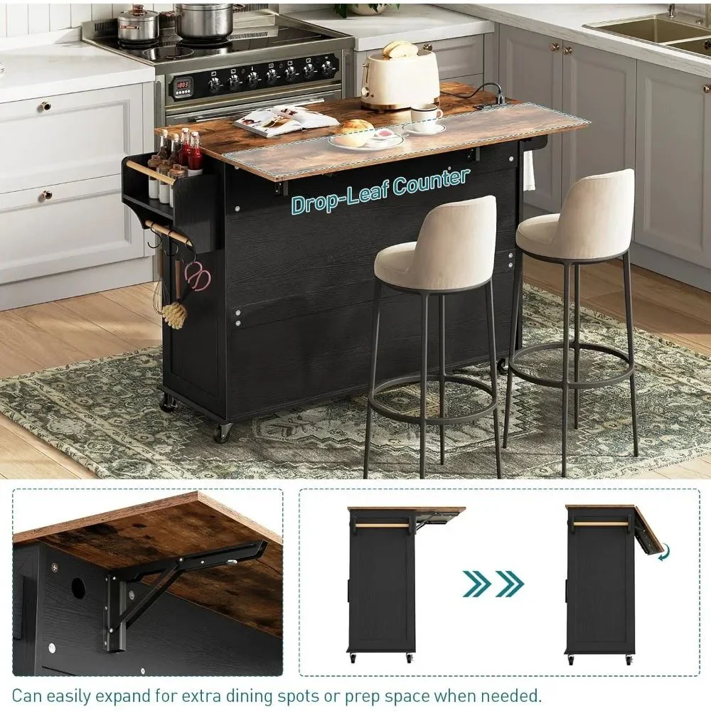 Wood Countertop and Coffee Station Setup - Image 5