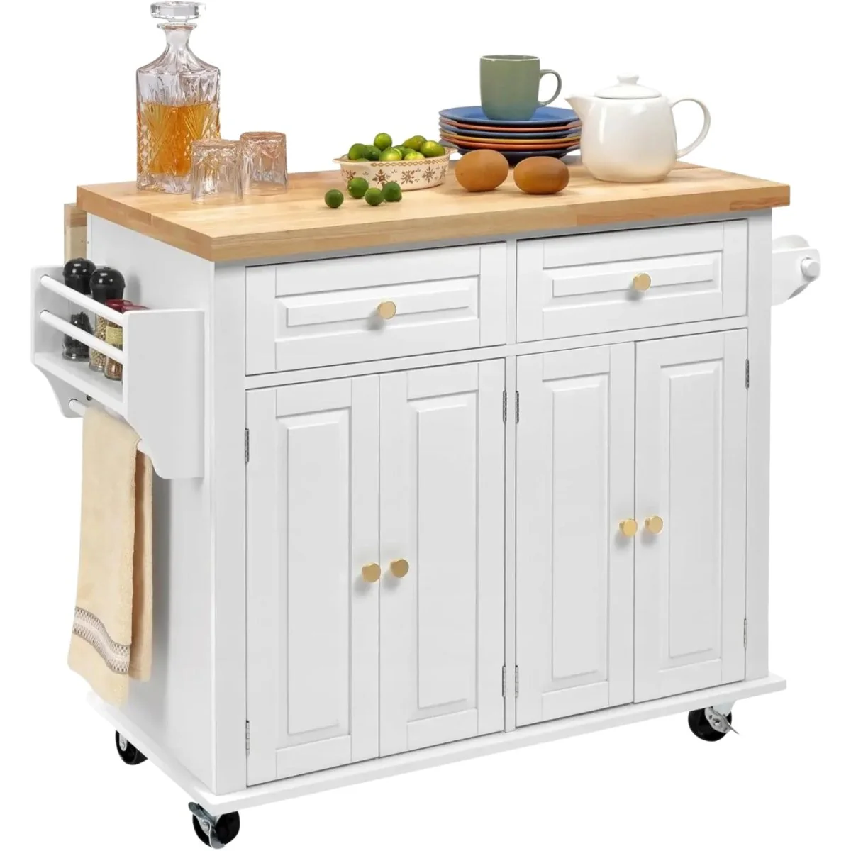 Wooden Top and Storage