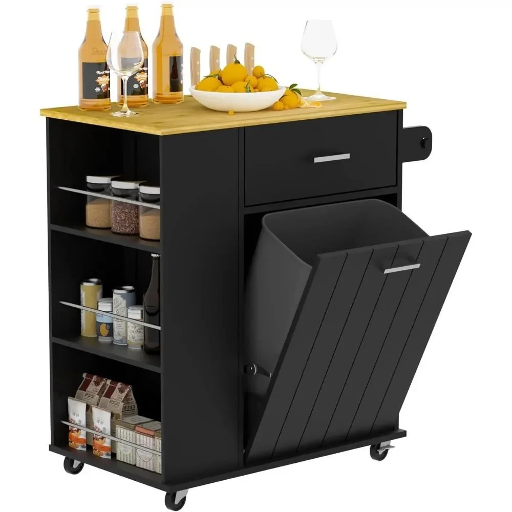 Rolling Kitchen Cart - Image 2