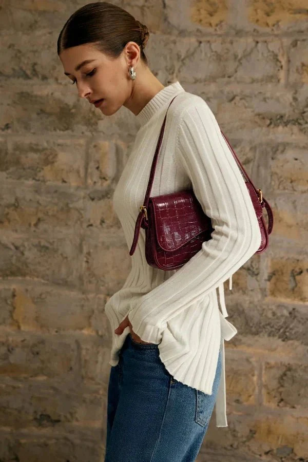 Ruby Chic Buckle Bag - Image 3