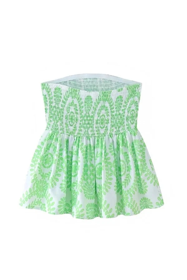 Sarina Ruffle Tube Top - Image 11