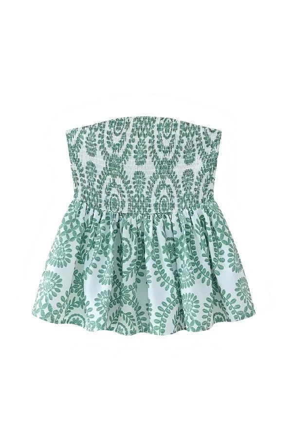 Sarina Ruffle Tube Top - Image 12