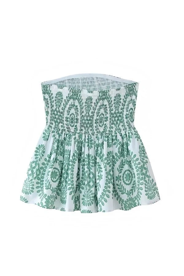 Sarina Ruffle Tube Top - Image 13