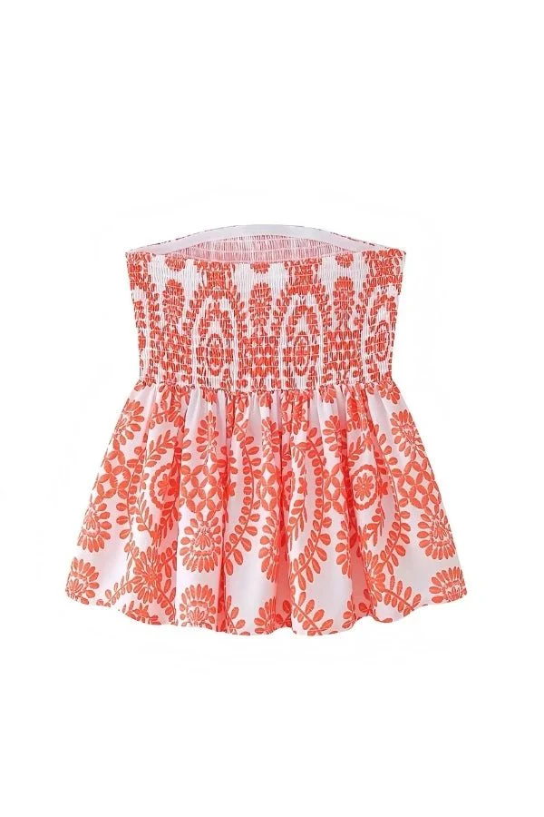 Sarina Ruffle Tube Top - Image 15
