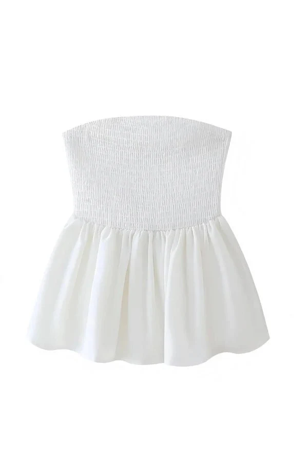 Sarina Ruffle Tube Top - Image 17