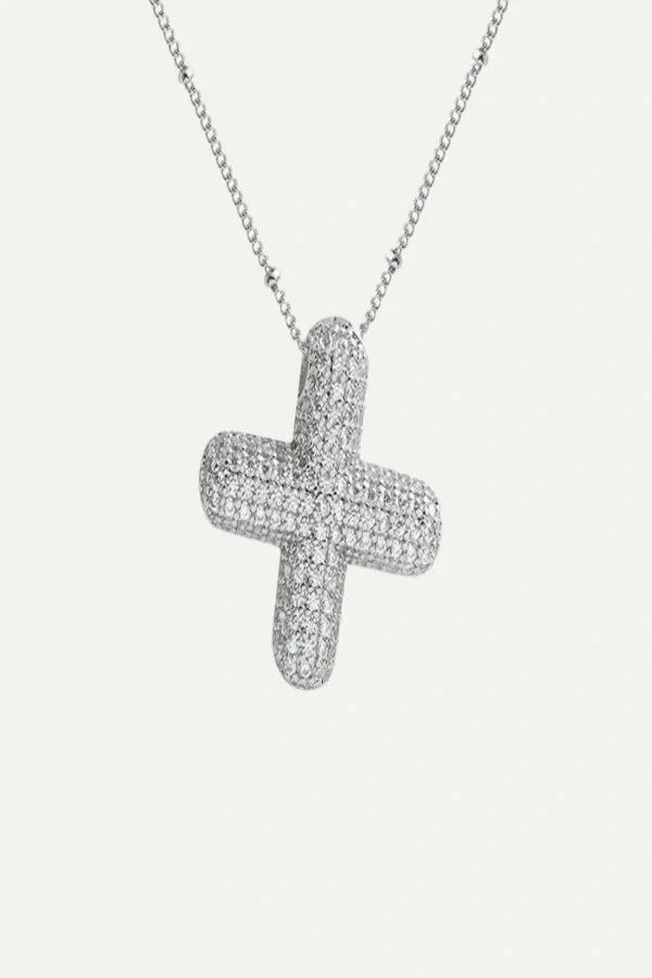 Savannah Diamond Bubble Letter Necklace - Image 49