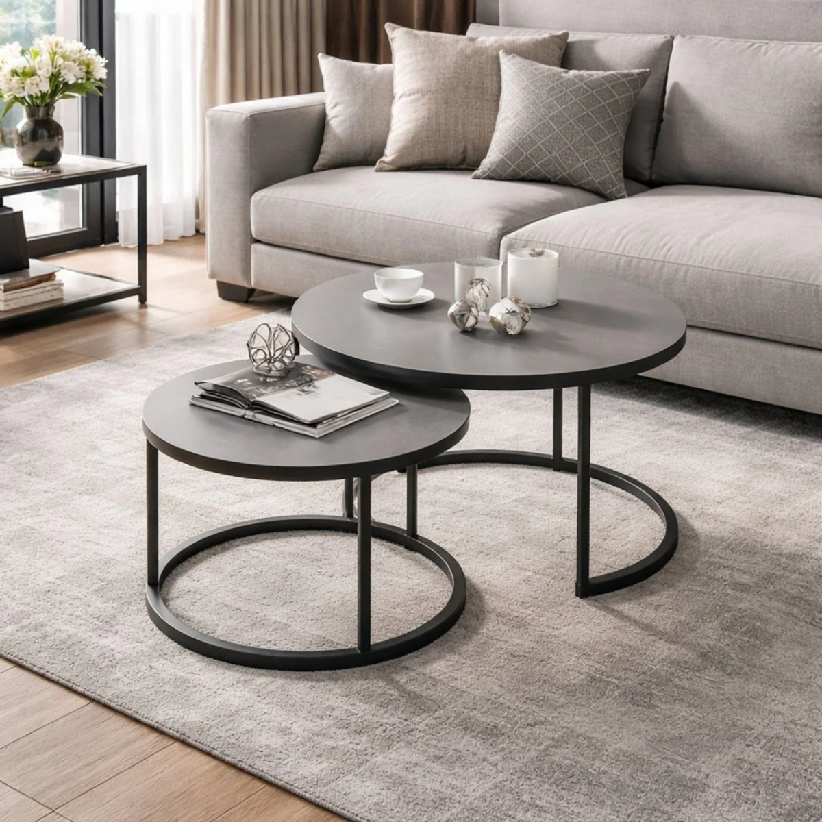 The Kinsley Nesting Duo | Sintered Stone Industrial-Luxe - Image 2