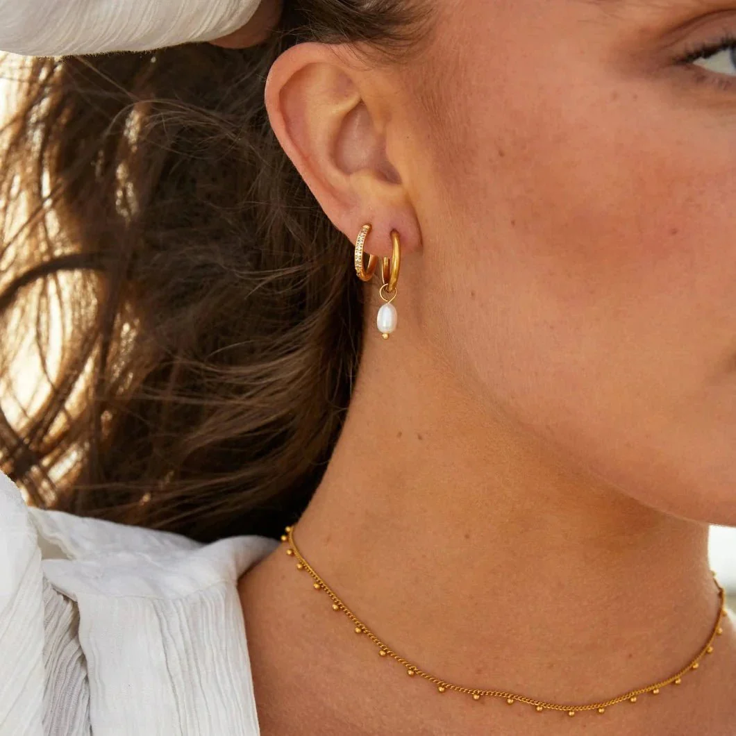 Stella Hoop Earrings - Image 7