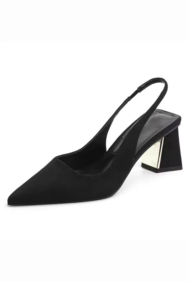 SummerEase Pointed Slingback Sandals - Image 2