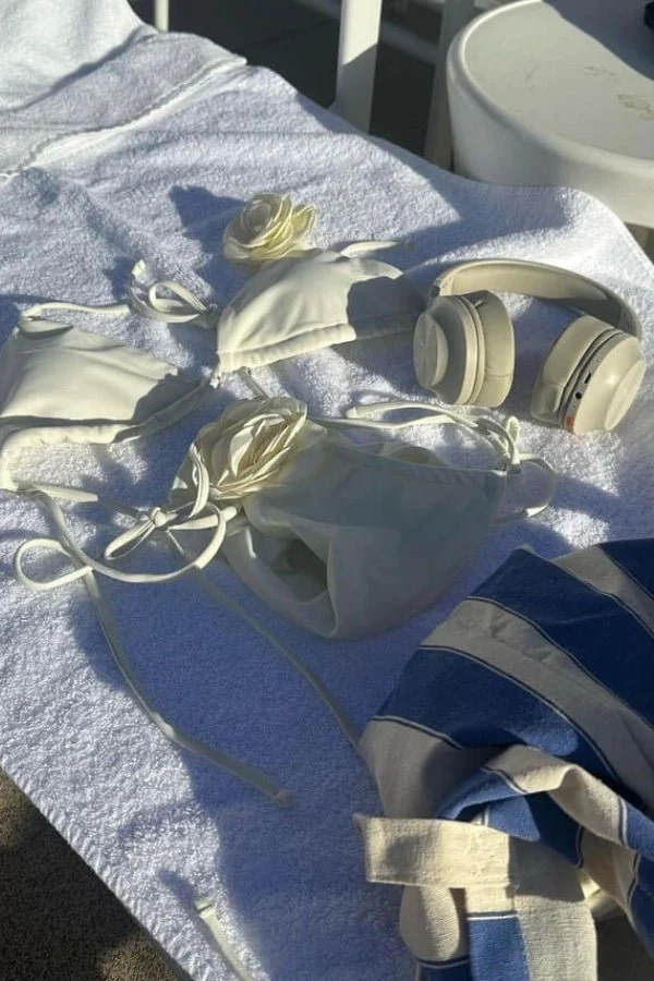 Triangle Rose Bikini - Image 3