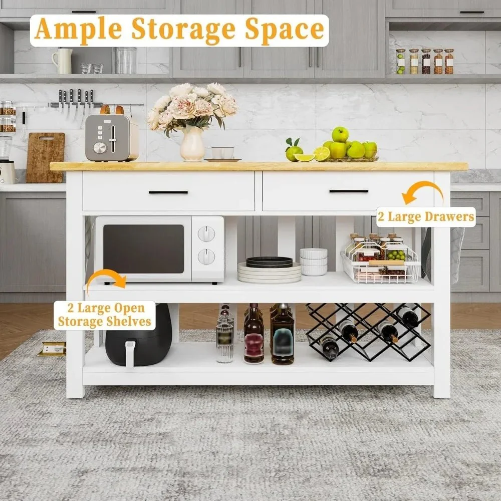 Smart Kitchen Island with Power Outlets - Image 4