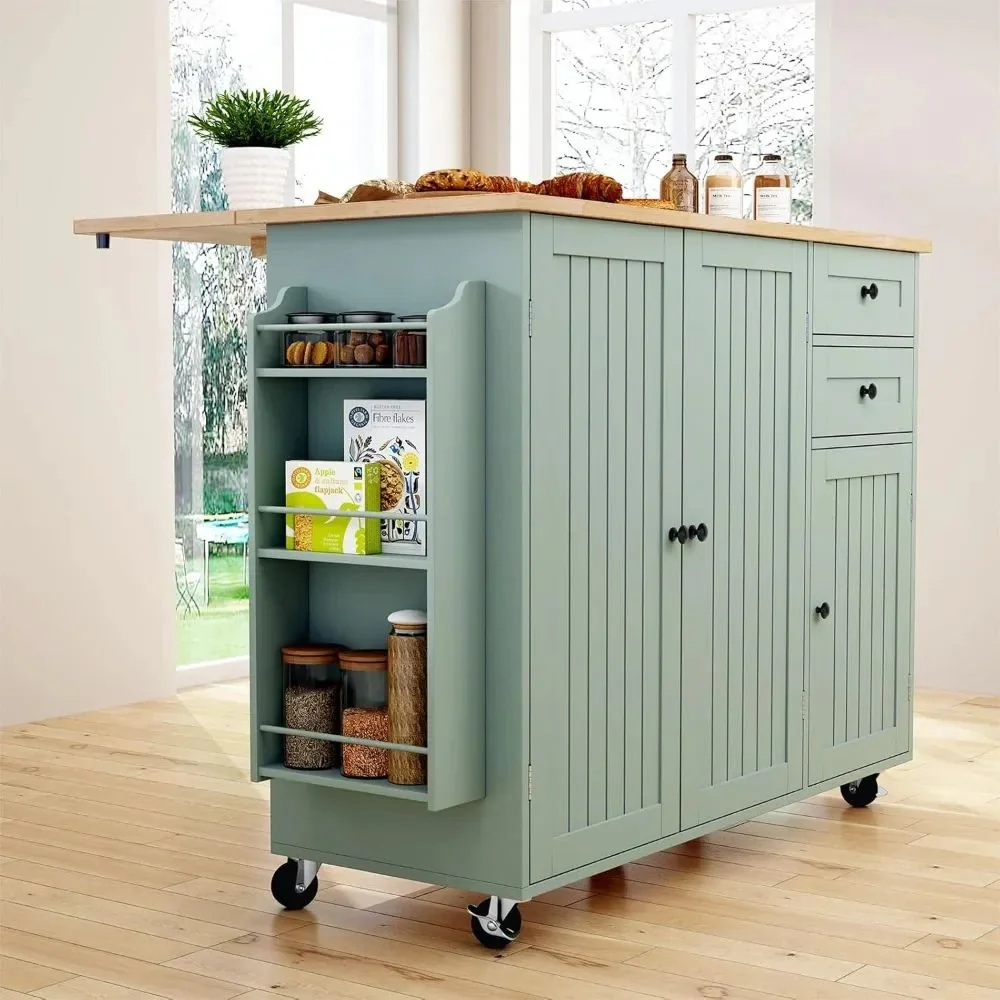 Wooden Countertop and Storage Drawers - Image 6